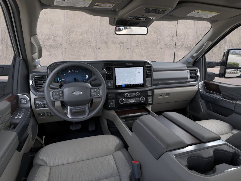 New 2026 Star White Metallic Tri-Coat Ford F-350® Platinum® image 9
