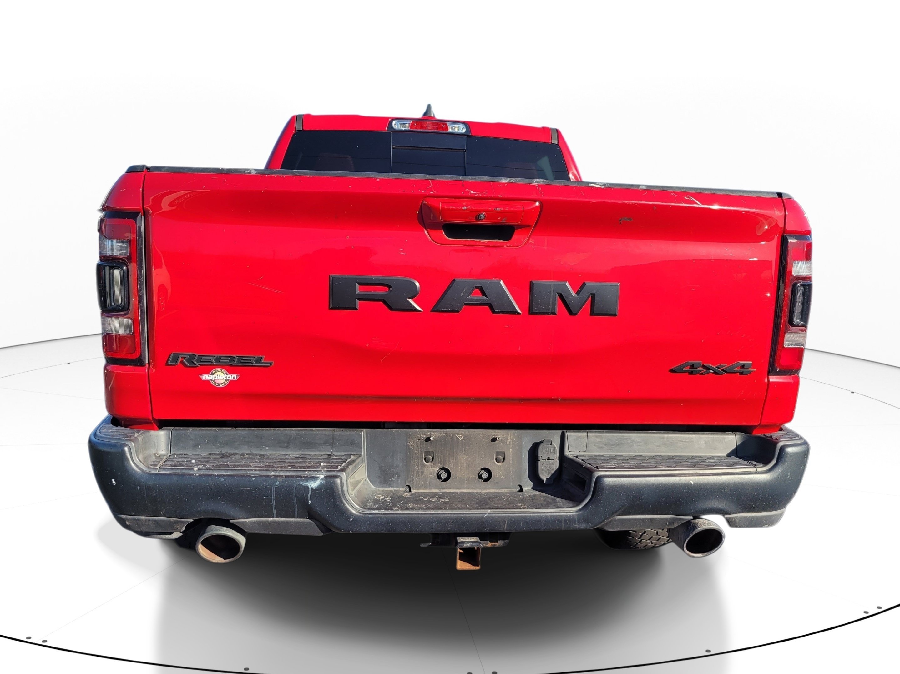Used 2020 Flame Red Clearcoat Ram Rebel image 5