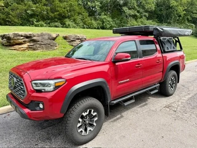 Used 2022 Red Toyota TRD Off-Road image 2