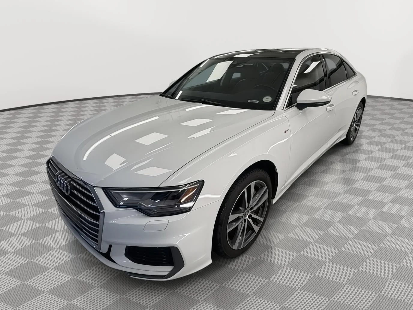 Used 2019 Glacier White Metallic Audi Premium image 3