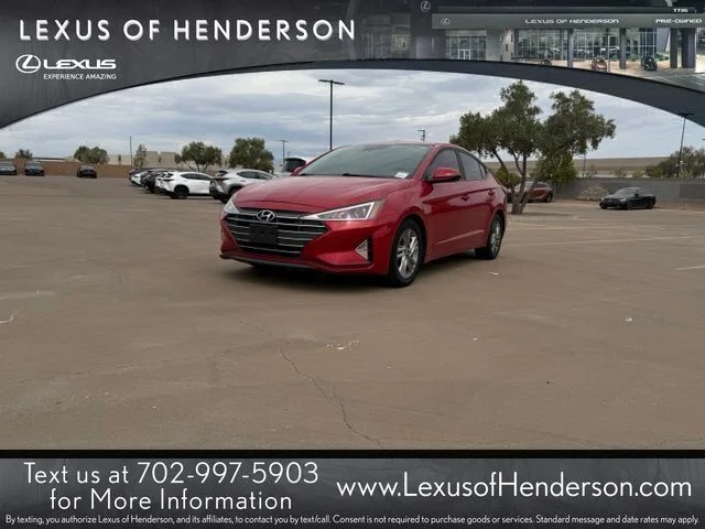 Used 2020 Red Hyundai SEL image 1