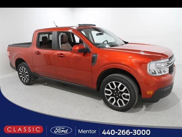 Used 2022 Hot Pepper Red Metallic Tinted Clearcoat Ford Lariat image 24