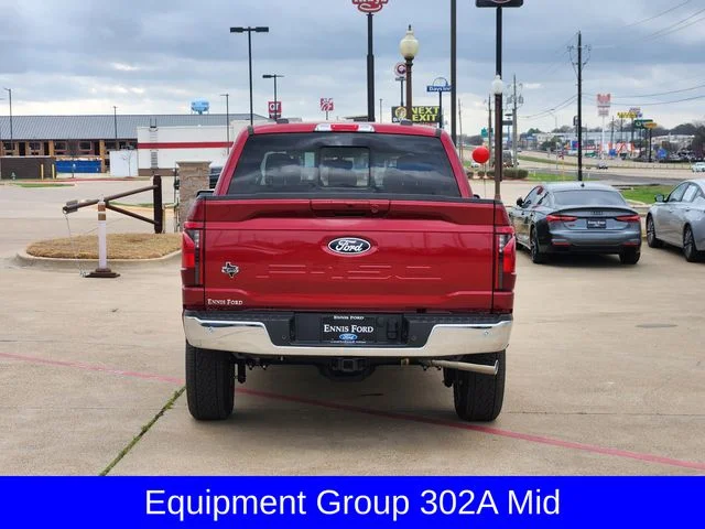 New 2026 Ruby Red Metallic Tinted Clearcoat Ford XLT image 6