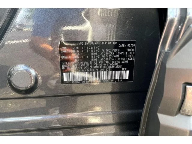 New 2026 MAGNETITE GRAY METALLIC Subaru Limited Hybrid image 27