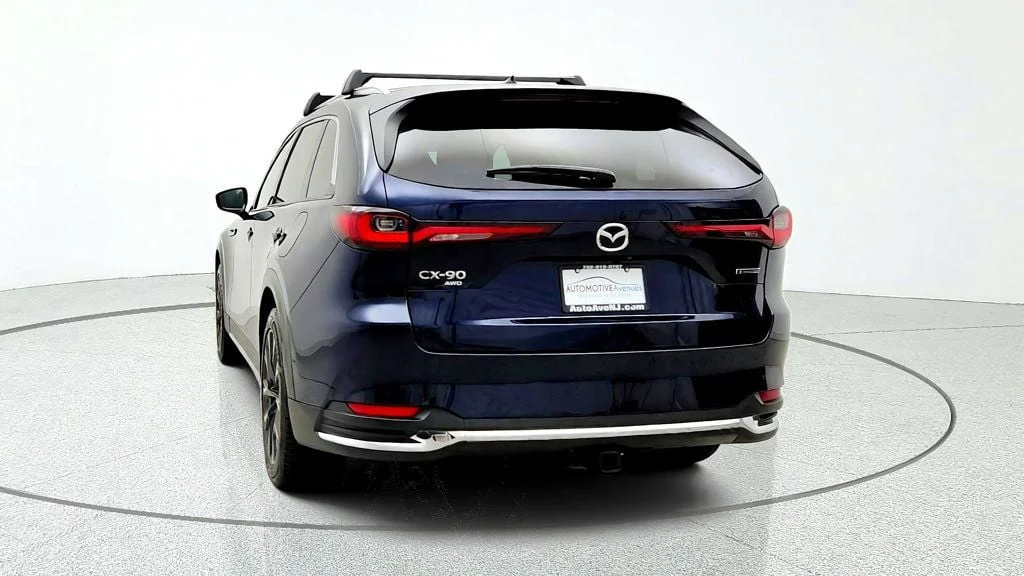 Used 2024 Deep Crystal Blue Mica Mazda Premium Plus AWD image 6