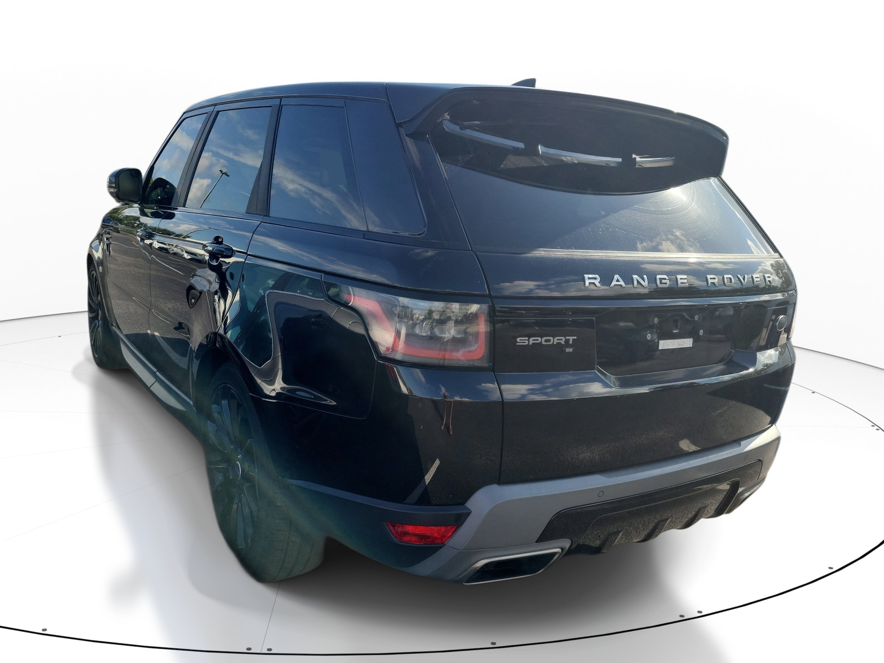 Used 2020 Santorini Black Metallic Land Rover SE image 3