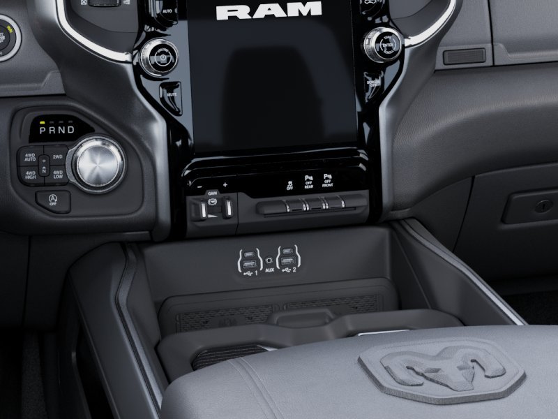 New 2027 Bright White Clear-Coat Exterior Paint RAM Laramie image 50