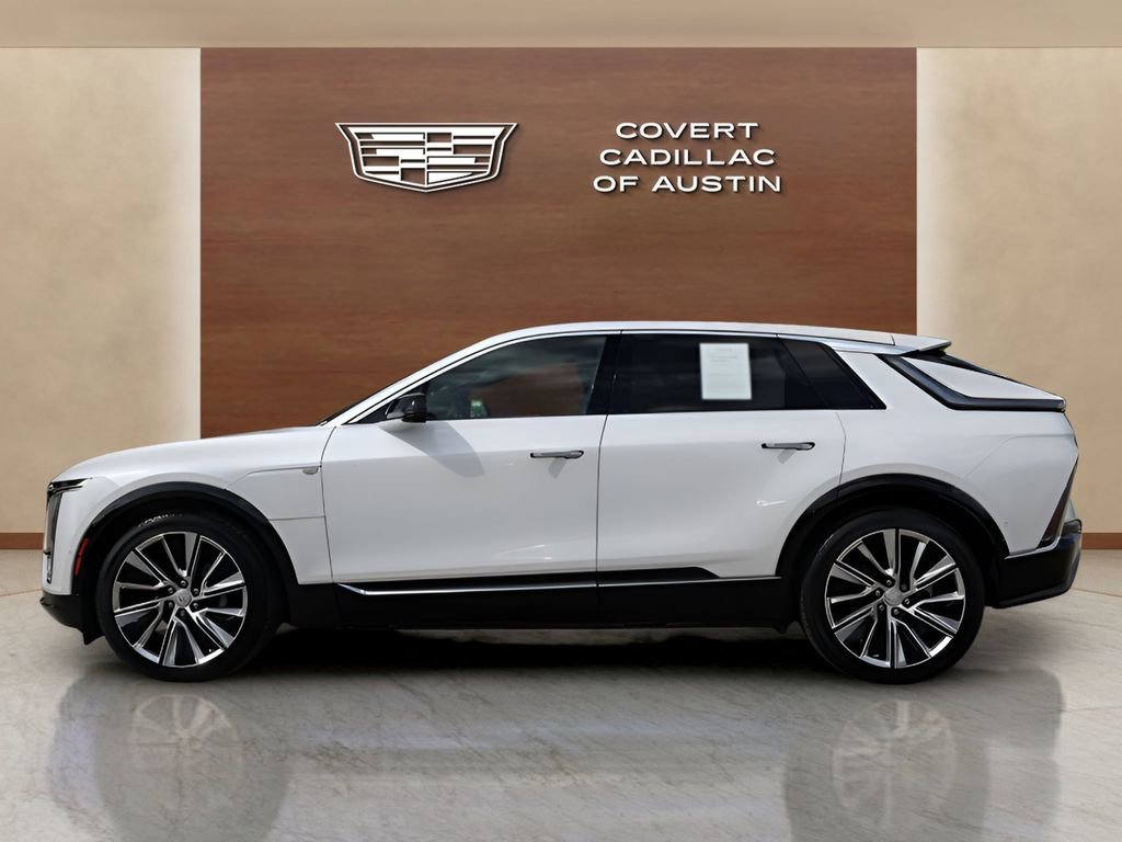 Used 2025 Cadillac LYRIQ Luxury 3 with VIN 1GYKPTRL3SZ310168 for sale in Austin, TX