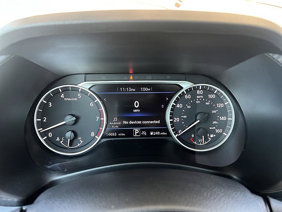 Used 2025 Electric Blue Metallic Nissan SV image 22