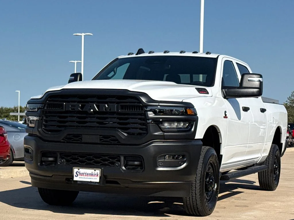 New 2027 Bright White Clear-Coat Exterior Paint RAM Tradesman image 3