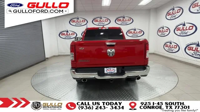 Used 2019 Flame Red Clearcoat Ram Big Horn/Lone Star image 3