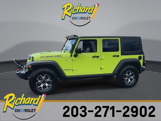Used 2016 Green Jeep Rubicon Hard Rock image 5