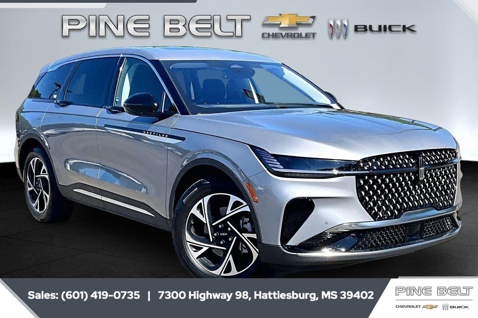 Lustrous Gray Metallic 2025 Lincoln Nautilus SUV / Crossover All-Wheel Drive 8-Speed Automatic