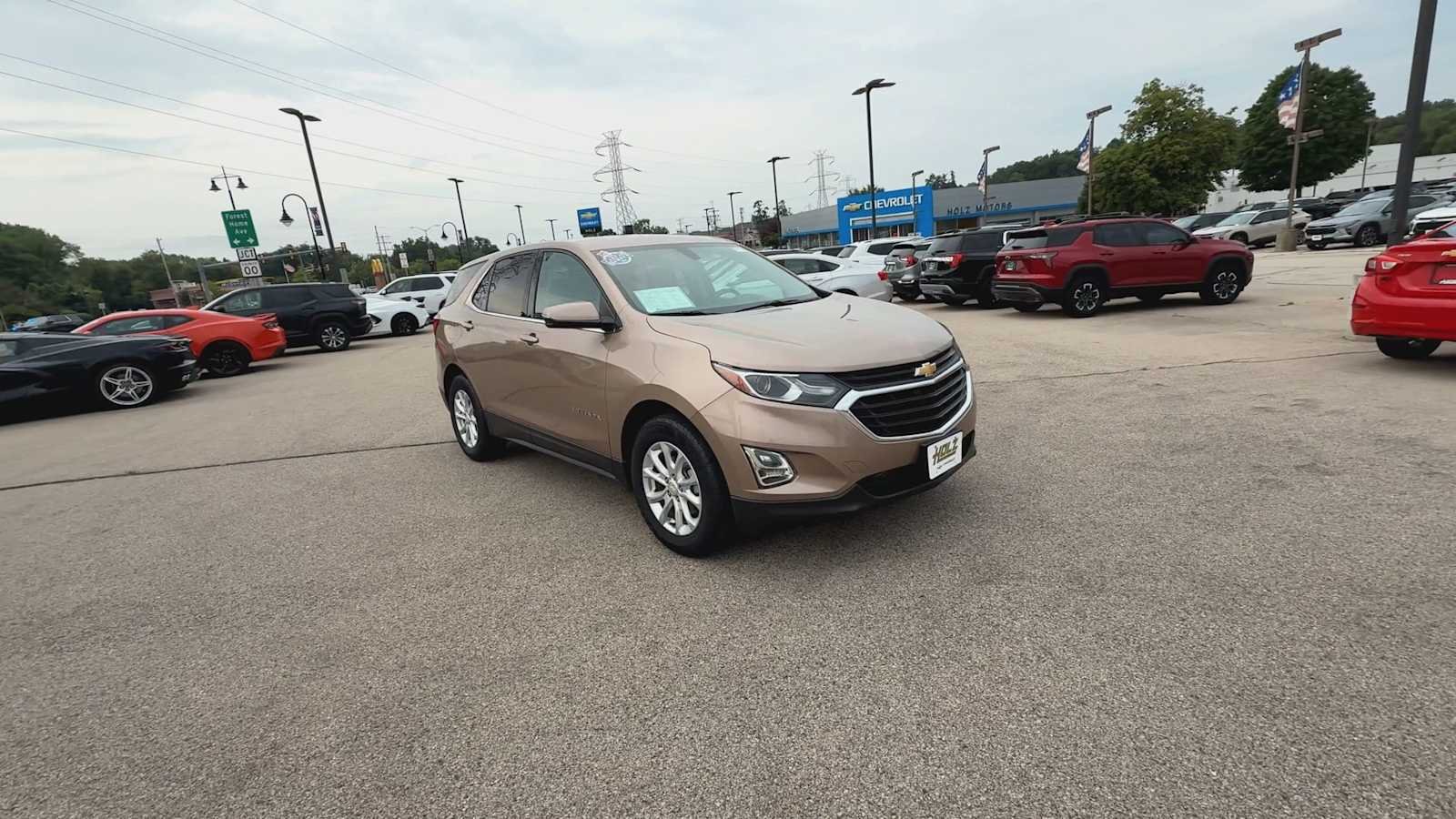 Certified 2019 Chevrolet Equinox LT with VIN 2GNAXKEV3K6199112 for sale in Hales Corners, WI