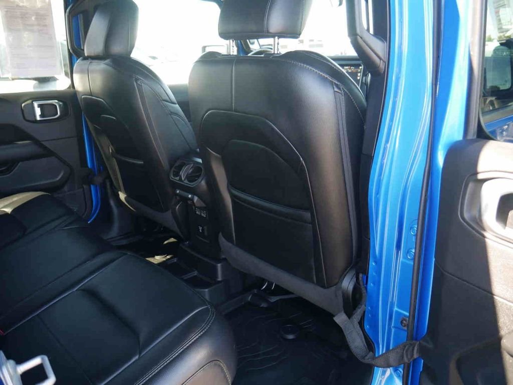Used 2022 Blue Jeep Unlimited Sahara Altitude image 28
