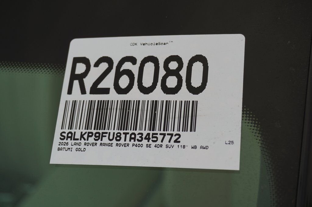 2026 Land Rover Range Rover SE - Photo 33