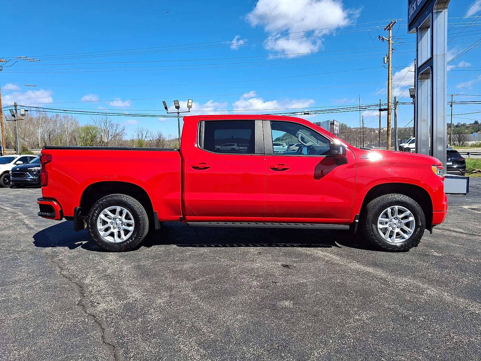 Used 2023 Red Hot - G7C Chevrolet 4WD Crew Cab Short Bed RST image 9