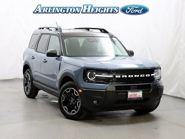 New 2025 Azure Gray Metallic Tri-Coat Ford Outer Banks® image 1