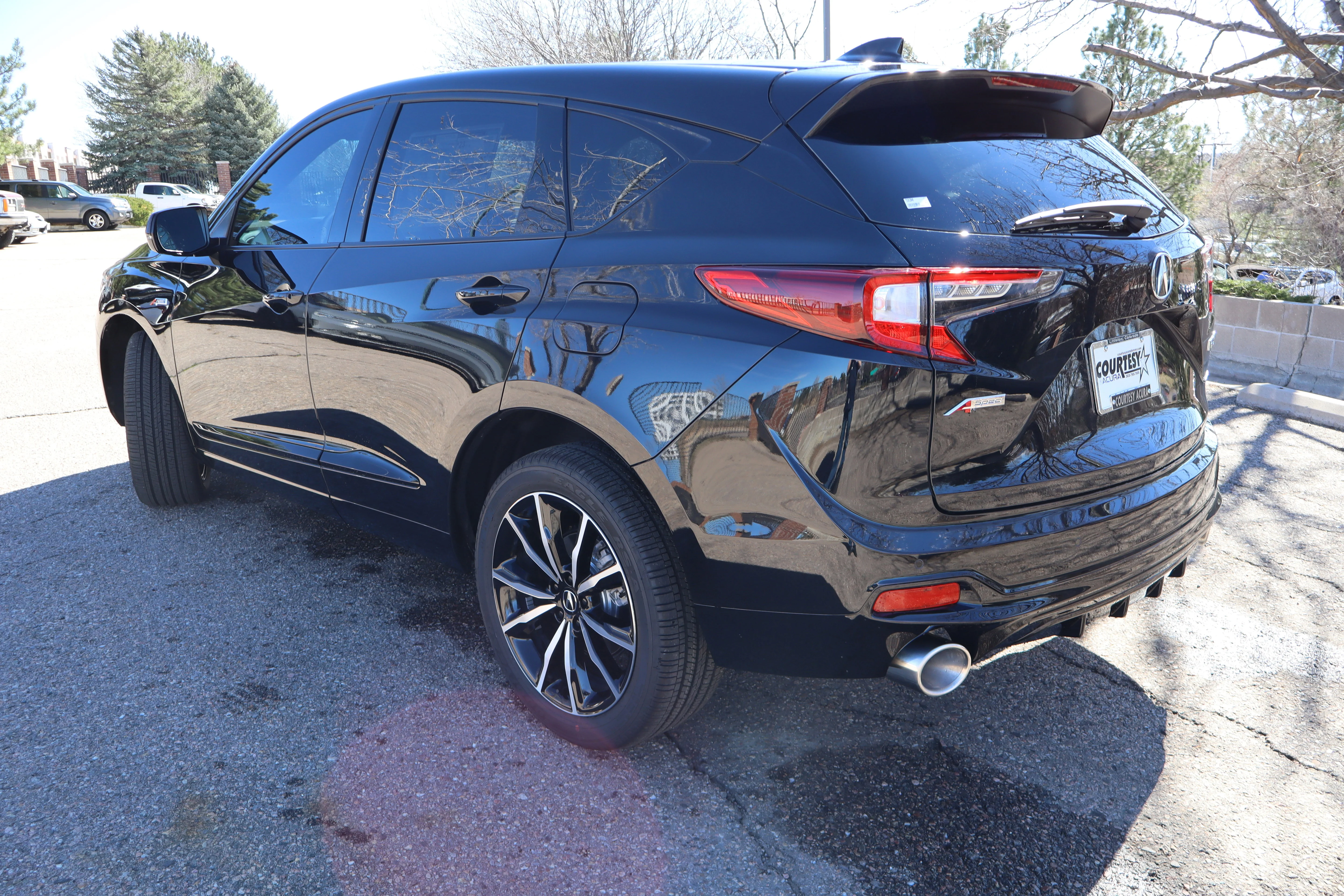 New 2026 Majestic Black Pearl Acura w/A-Spec Advance Package image 4