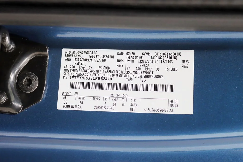 2020 Ford F-150 Raptor