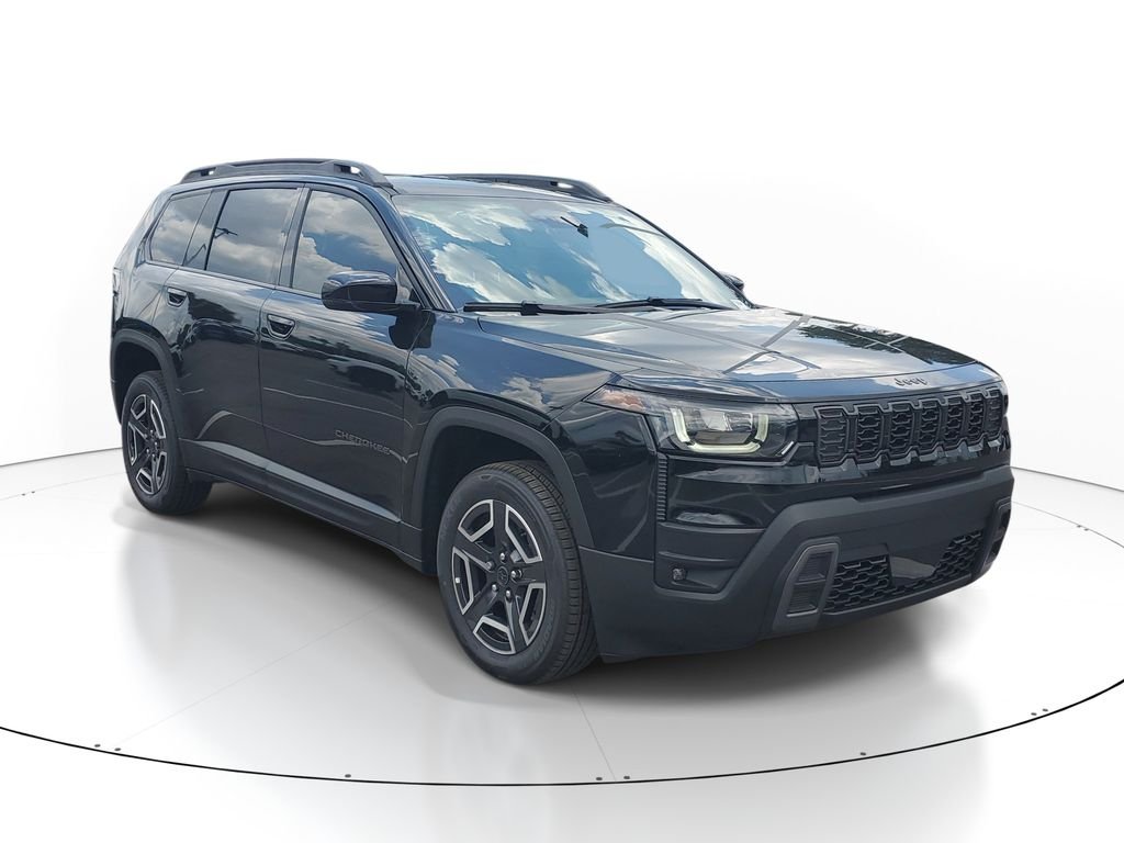 New 2026 Diamond Black Crystal Pearl-Coat Exterior Paint Jeep Limited image 1