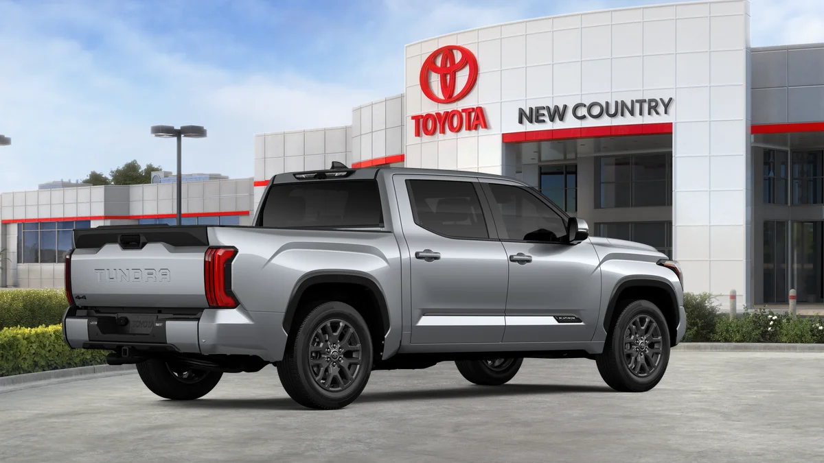 New 2026 Celestial Silver Metallic Toyota Platinum image 10