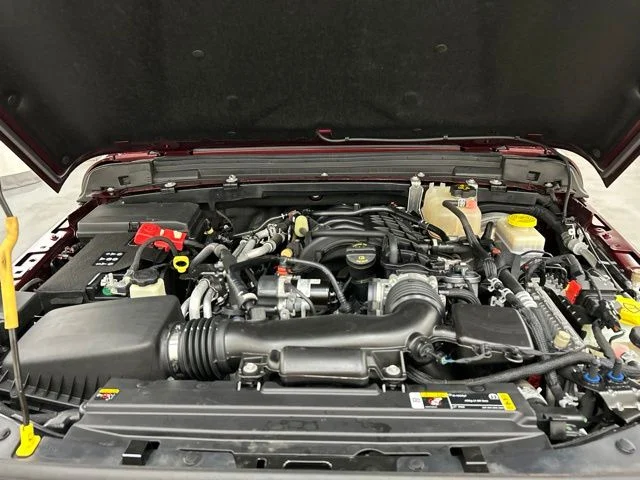 Used 2022 Red Jeep Unlimited Willys image 24