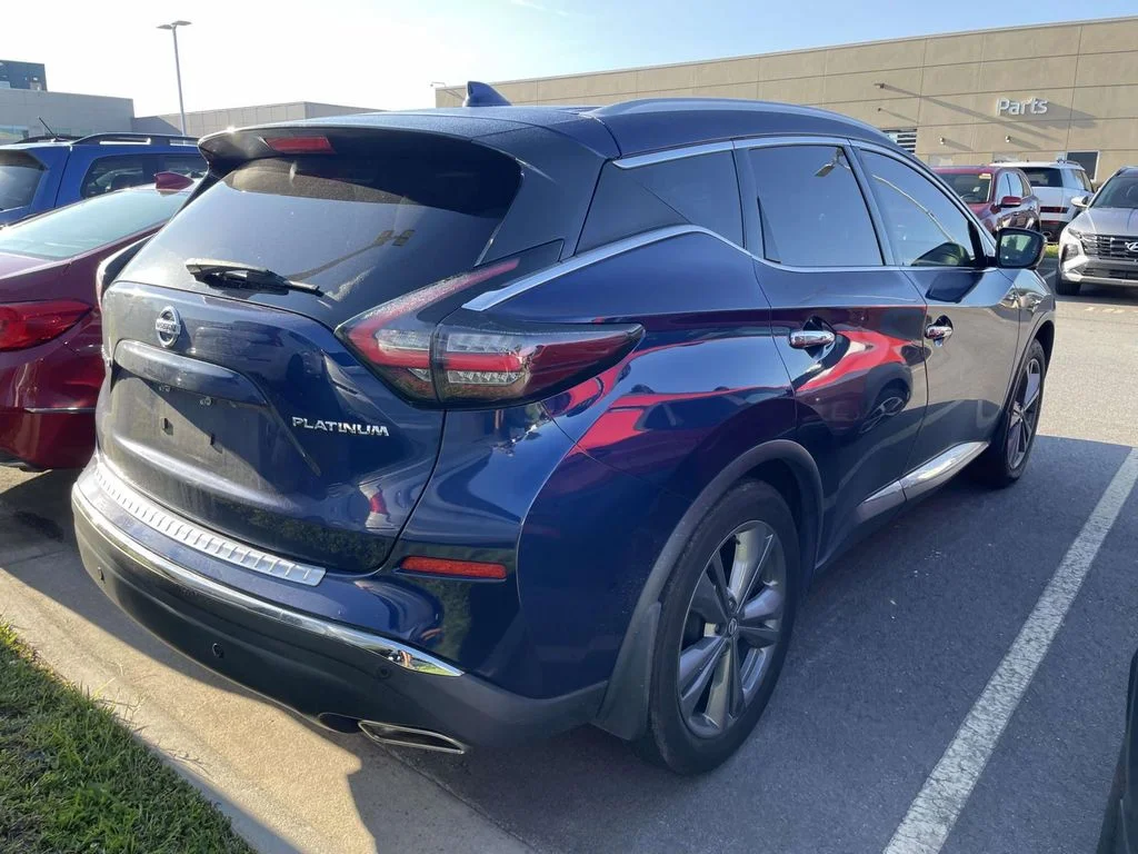 Used 2020 Deep Blue Pearl Nissan Platinum image 4