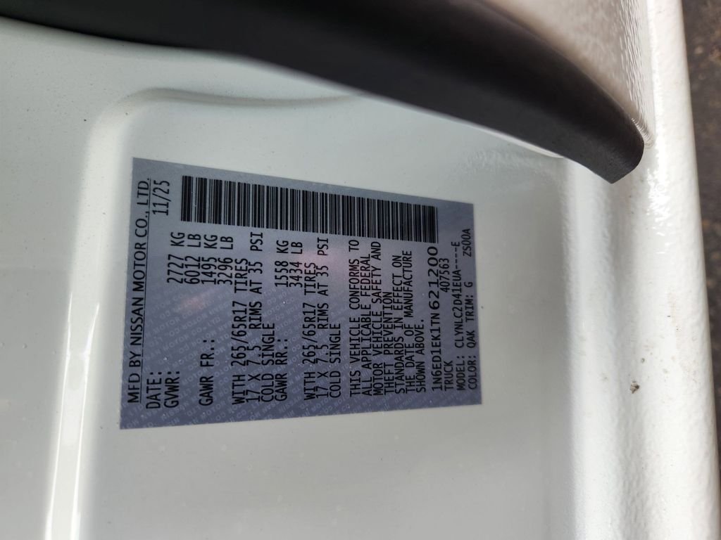 2026 Nissan Frontier SV - Photo 25