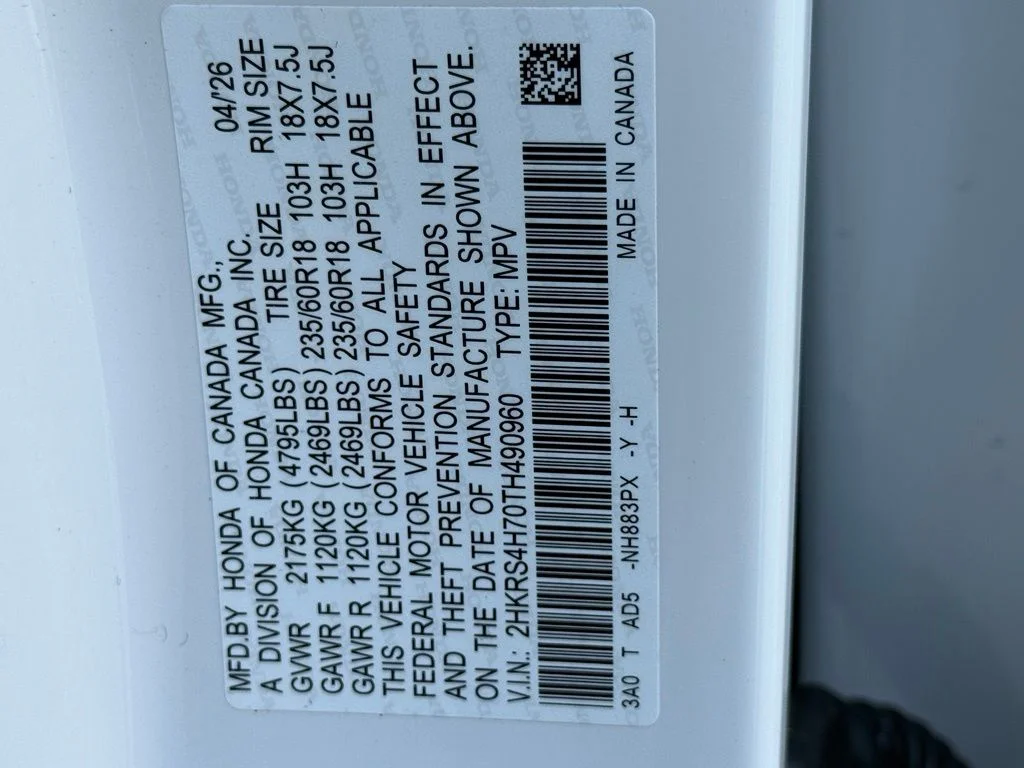 Certified Used 2026 Solar Silver Metallic Honda EX-L image 29