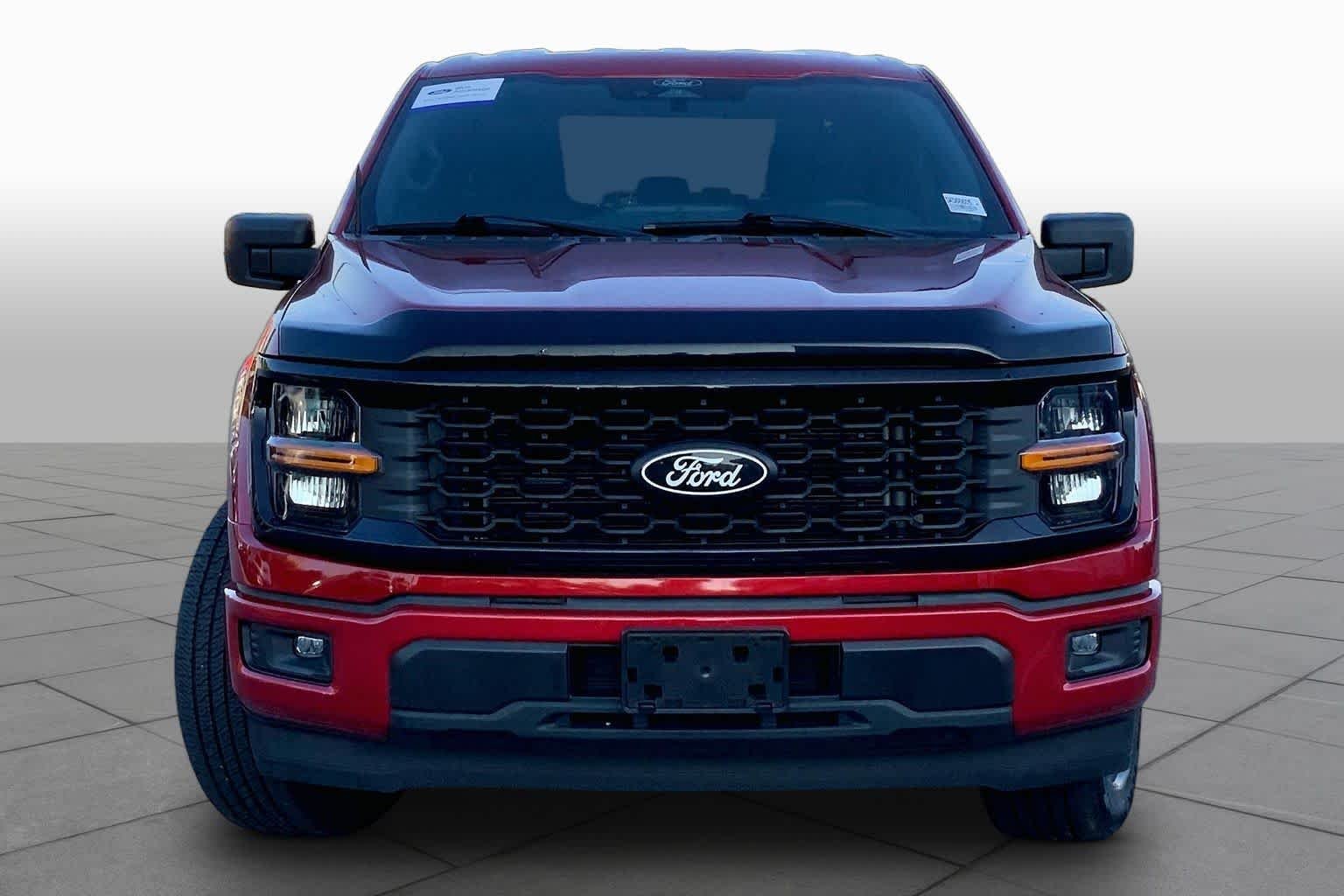 Used 2025 Rapid Red Metallic Tinted Clearcoat Ford STX image 4