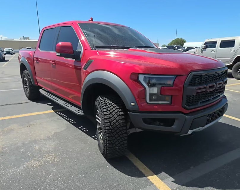 Used 2020 Red Ford Raptor image 1