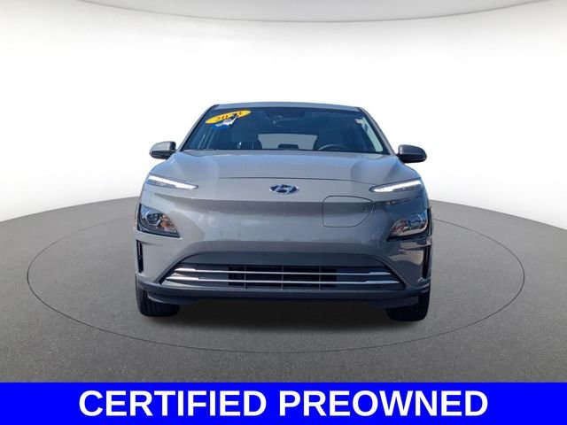 Certified 2023 Hyundai Kona EV SE with VIN KM8K23AG9PU173725 for sale in Highland, IN