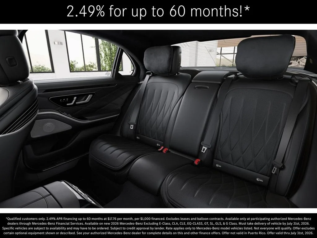 New 2026 Obsidian Black Metallic Mercedes-Benz AMG® S 63 E 4MATIC Sedan image 5