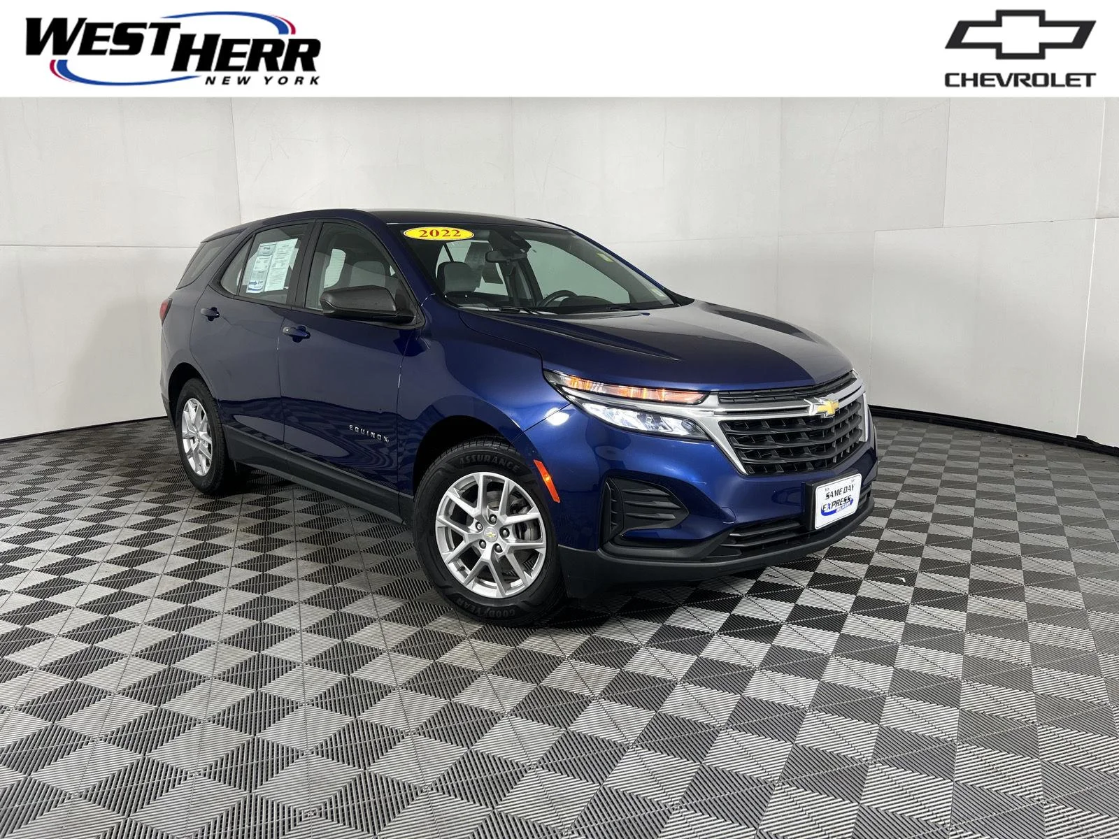 Used 2022 BLUE GLOW METALLIC Chevrolet LS image 1
