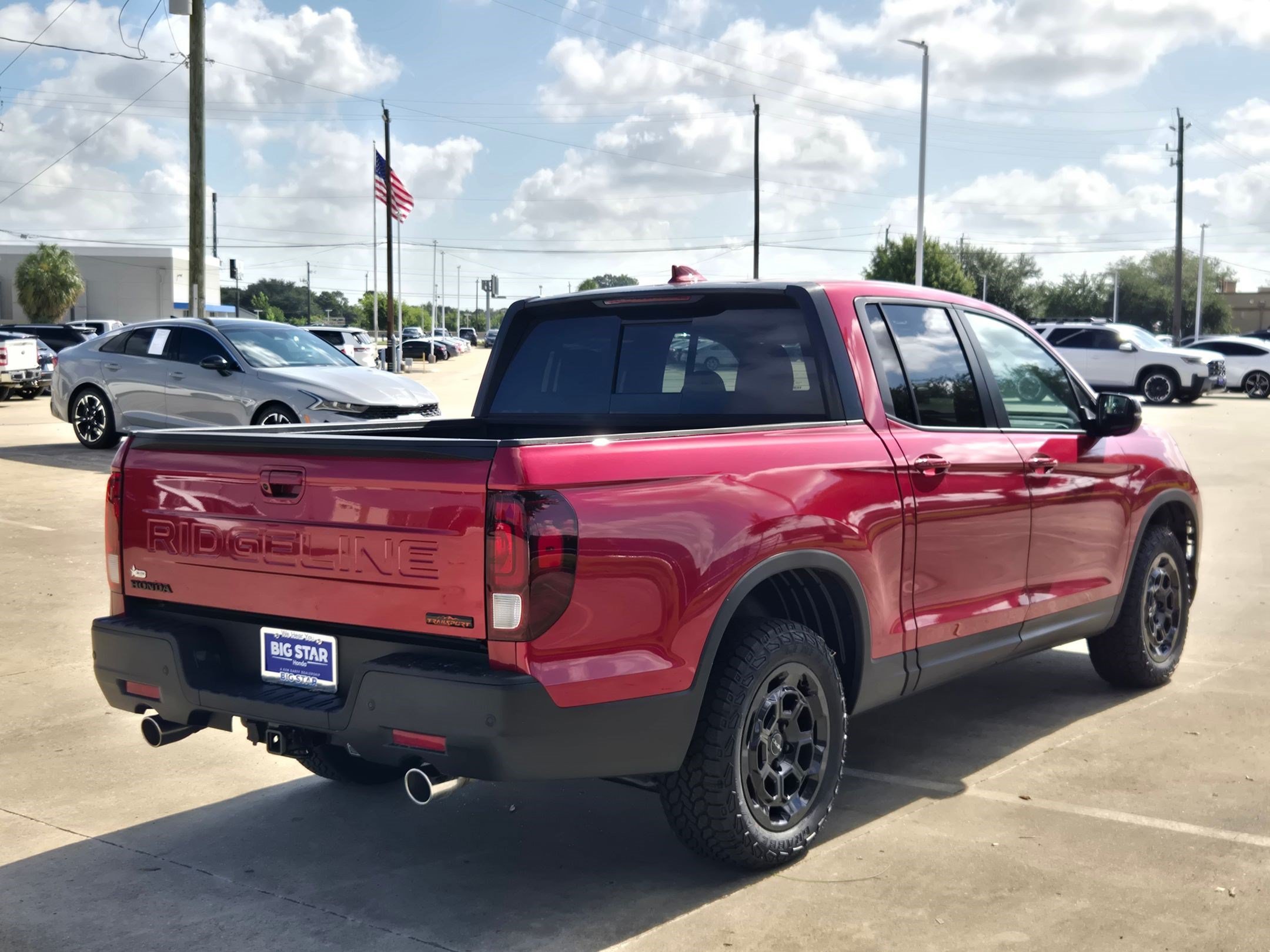 New 2026 Radiant Red Metallic II Honda TrailSport+ image 3