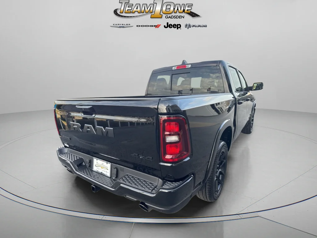 New 2026 Diamond Black Crystal Pearl-Coat Exterior Paint RAM Laramie image 10