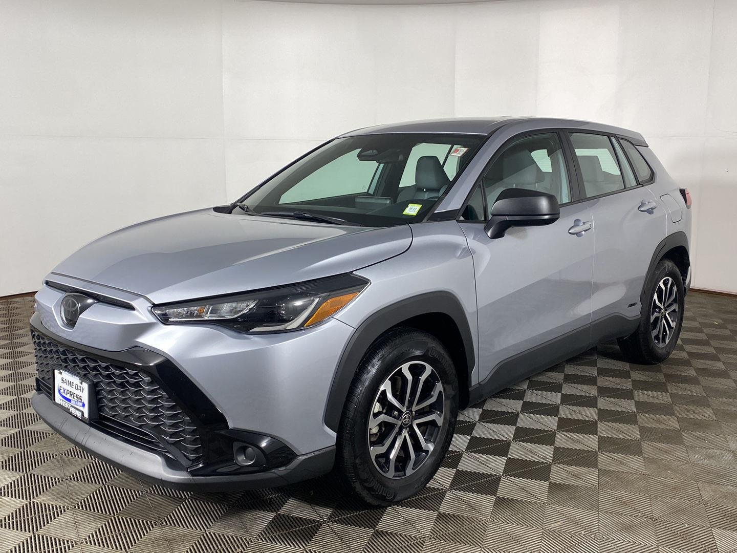 Certified Used 2024 Sonic Silver Toyota Hybrid S image 2