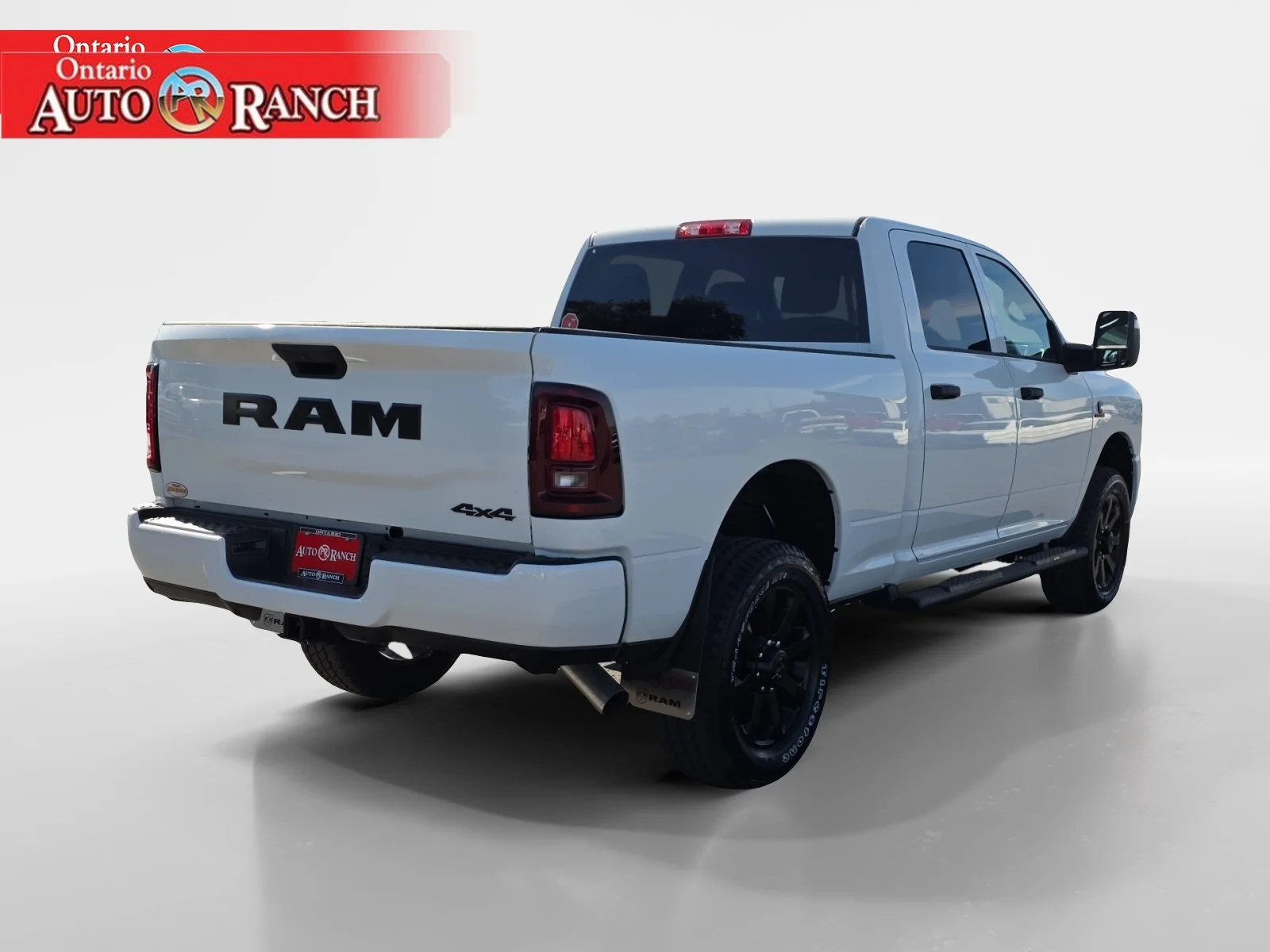 New 2027 Bright White Clearcoat Ram Black Express image 5