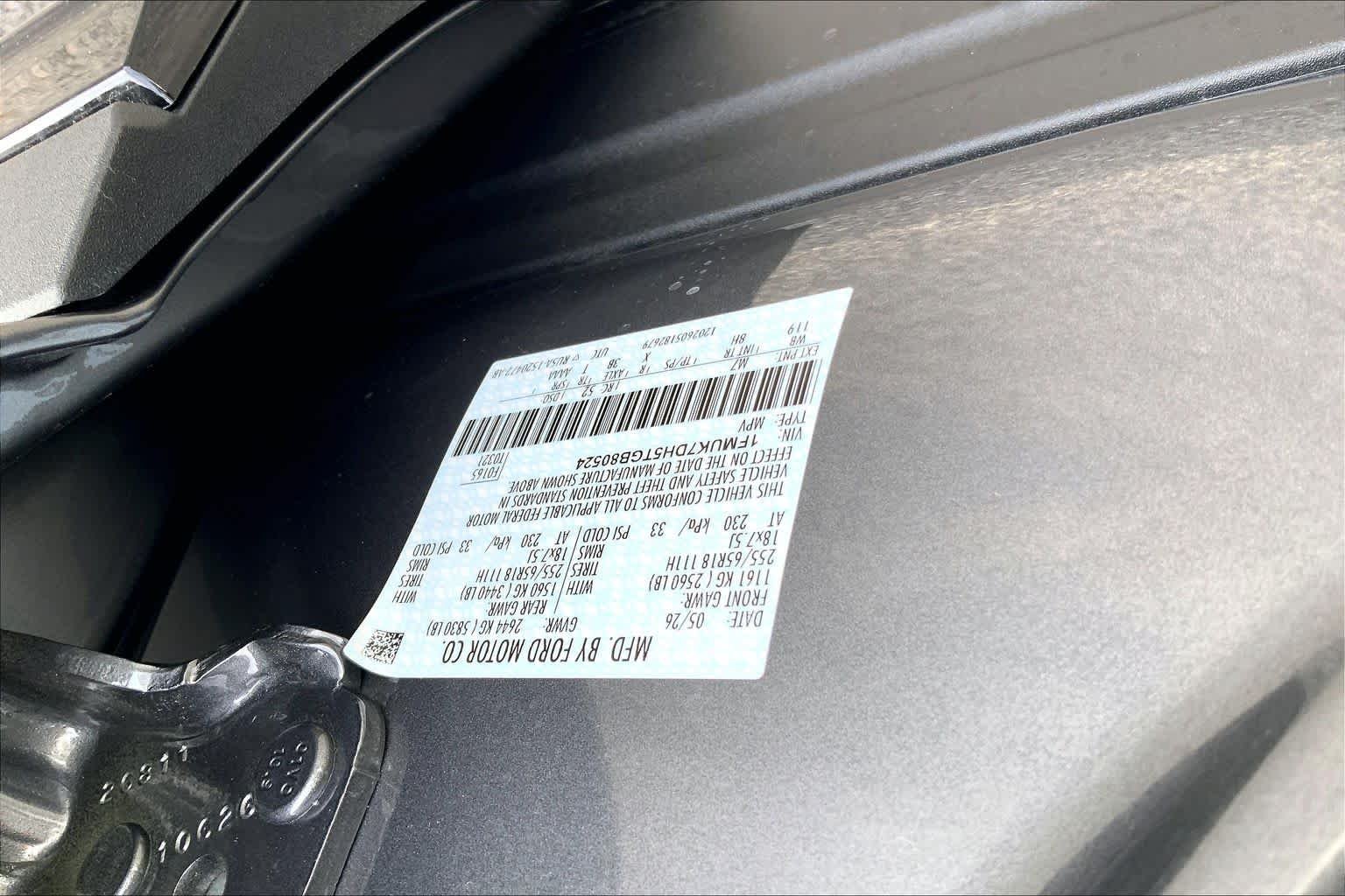 New 2026 Carbonized Gray Metallic Ford Active image 18