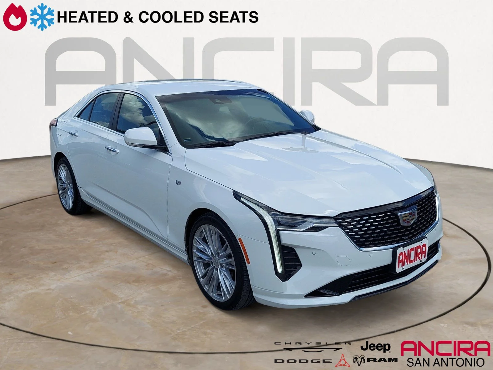 Used 2024 Summit White Cadillac Premium Luxury image 1