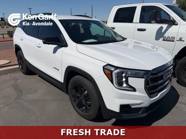 Used 2024 Summit White GMC AT4 image 1