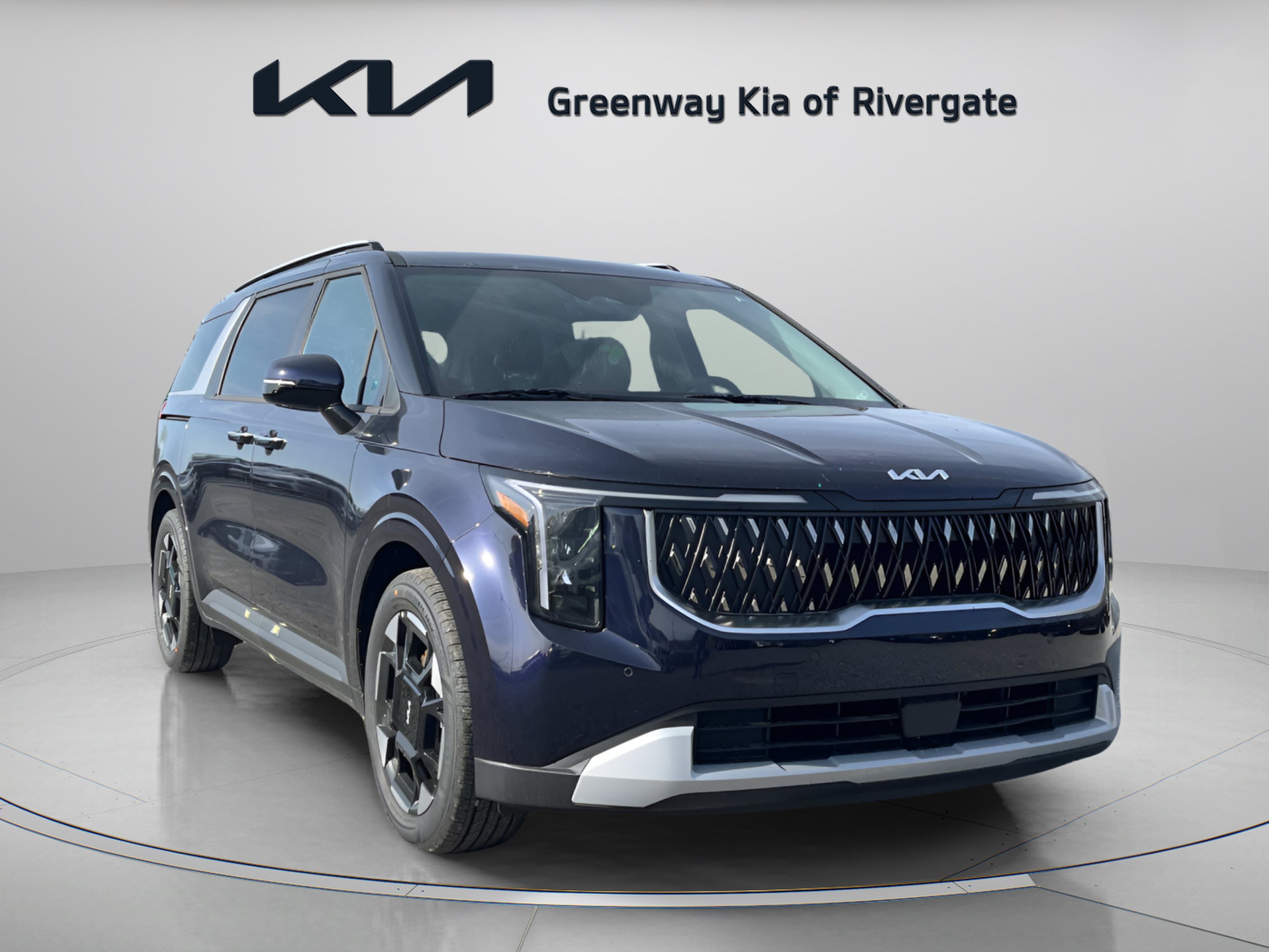 New 2026 Deep Chroma Blue Kia EX image 1