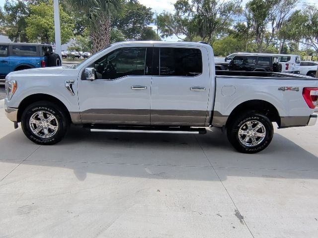 Certified Used 2021 White Ford Lariat image 10