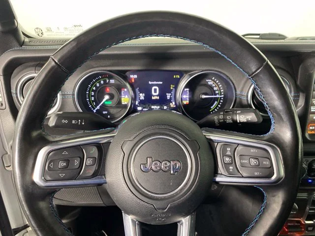 Used 2022 White Jeep Unlimited Rubicon 4xe image 24