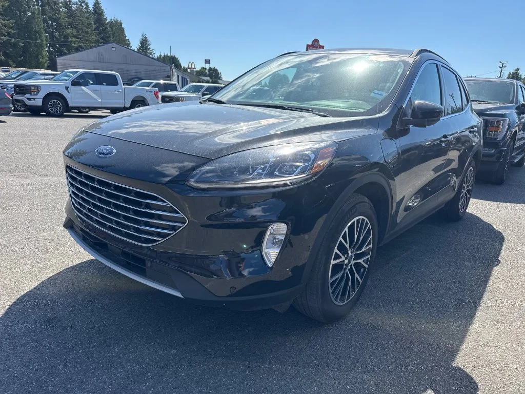 Used 2022 Black Ford Titanium image 1