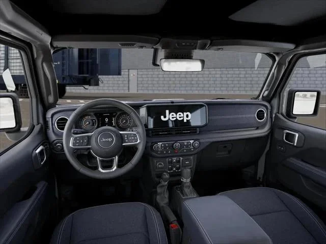 New 2026 Bright White Clear-Coat Exterior Paint Jeep Sahara image 8
