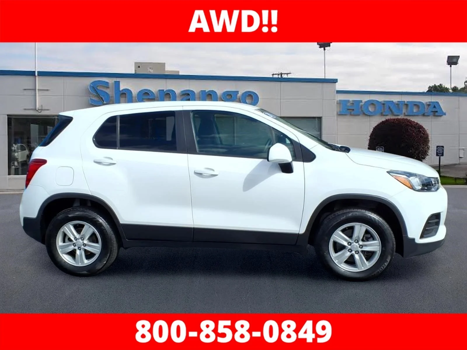 Used 2020 Chevrolet Trax LS with VIN 3GNCJNSB7LL299183 for sale in Hermitage, PA