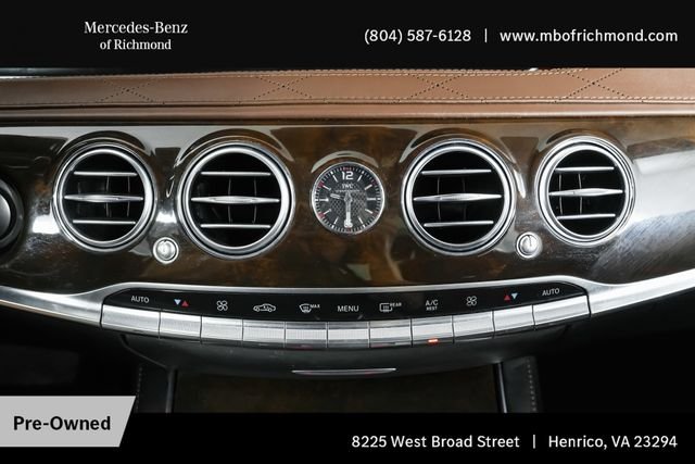 Used 2016 Black Mercedes-Benz Maybach S 600 image 25
