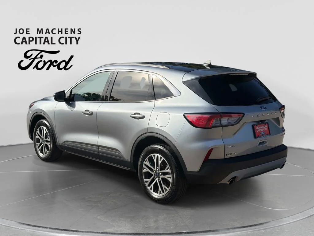 Used 2022 Iconic Silver Metallic Ford SEL image 7